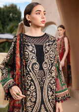 Maria B M.Prints 3PC Unstitched Lawn Suit – Embroidered Neck & Lawn Patch (MPT-2512-B)