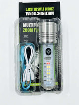 Lot Imported Coba USB Rechargeable Flashlight
