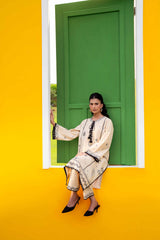 Nishat Linen 2PC Embroidered Lawn Suit – Pastel Peach (Unstitched Summer'26)